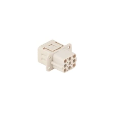 Molex Crimp Wire Connector, Gray, Polycarbonate Insulation, 500 V, 16 A 7608.5807.0